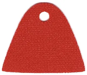 Red Mini Doll, Cape Cloth, Short with Small Top Hole - Spongy Stretchable Fabric