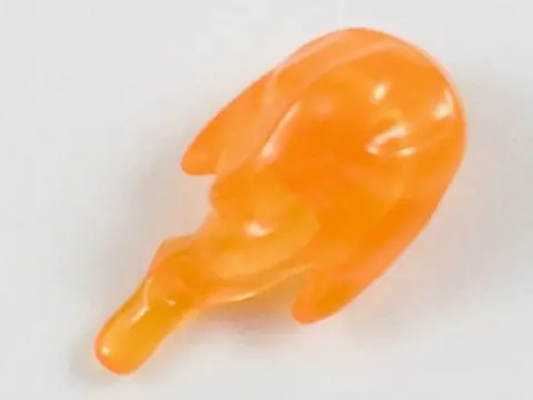Trans-Orange Power Burst, Blaster with Bar Handle
