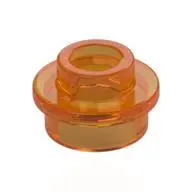 PL.ROUND 1X1 W. THROUGHG. HOLE
