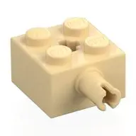 BRICK 2X2 W. SNAP AND CROSS