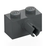 BRICK 1X2 W. HORIZONTAL SNAP