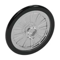 WHEEL 21X2, W/ 3.2 HOLE