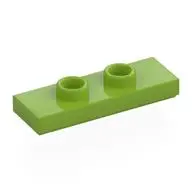 PLATE 1X3 W/ 2 KNOBS