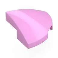 BRICK, 2X2X2/3, 1/4 SPHERE, W/ CUTOUT