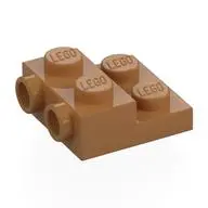 PLATE 2X2X2/3 W/ 2. HOR. KNOB
