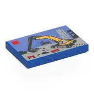 FLAT TILE 2X3, NO. 185