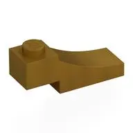 BRICK 1X3,OUTSIDE HALF ARCH,W/ CUTOUT