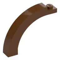 BRICK 1X5X3 1/3, CIRCLE ARCH