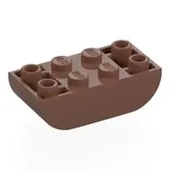 BRICK 2X4, INVERTED, OUTSIDE BOW