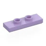 PLATE 1X3 W/ 2 KNOBS