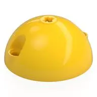 DOME 5X5X2.5, W/ CROSS HOLE