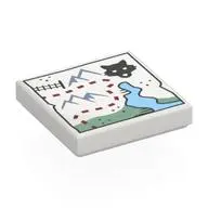 FLAT TILE 2X2, NO. 768