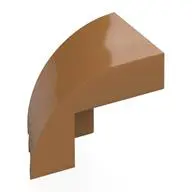 R., BRICK 2X3X1 2/3, HALF BOW W/ CUTOUT