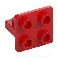PLATE 1X2, W/ 1.5 PLATE 2X2, CENTERED