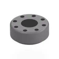 FLAT TILE 1X1, ROUND, NO. 347
