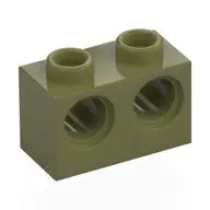 BRICK 1X2 M. 2 HOLES Ø 4,87