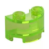 WALL ½ CIRCLE, 1X2, W/ 4.85 HOLE