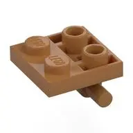 PLATE 2X2 W/ HOR. 3.2 SHAFT