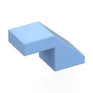 ROOF TILE 1X2, DEG. 45, W/O KNOBS