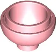 DOME 2X2, INVERTED W. ONE STUD