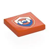 FLAT TILE 2X2, NO. 811