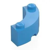 BRICK 3X3X1, 1/4 CIRCLE
