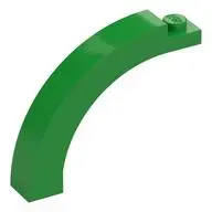 BRICK 1X5X3 1/3, CIRCLE ARCH