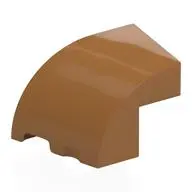 L., BRICK 2X3X1 2/3, HALF BOW W/ CUTOUT