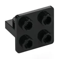 PLATE 1X2, W/ 1.5 PLATE 2X2, CENTERED