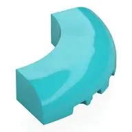 1/4 ARCH BRICK 5X5, W/ CUTOUT