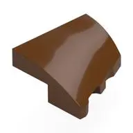 PLATE 2X2X2/3, HALF BOW, W/ CUT, LEFT
