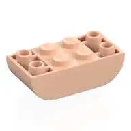 BRICK 2X4, INVERTED, OUTSIDE BOW
