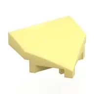 PLATE W/ BOW 2X2X2/3, 45 DEG.
