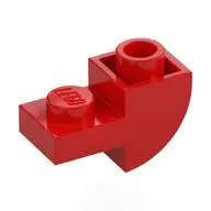 BRICK 1X2, INV. BOW, W/ CUTOUT