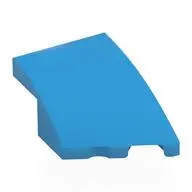 BRICK 2X3, OUTSIDE BOW, RIGHT