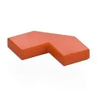 TILE 2X2, DEG. 90, W/ DEG. 45 CUT
