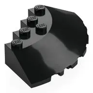 1/4 CONE 6X6, W/ CUTOUT