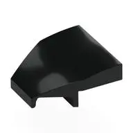 PLATE 2X2X2/3, BOW, 27 DEG. CUT