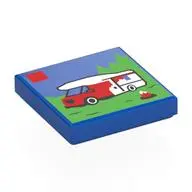 FLAT TILE 2X2, NO. 804