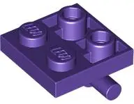 PLATE 2X2 W/ HOR. 3.2 SHAFT