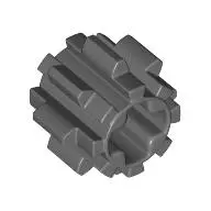 SPUR GEAR, M1, Z8, W/ CROSS HOLE