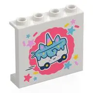 WALL ELEMENT 1X4X3, NO. 42