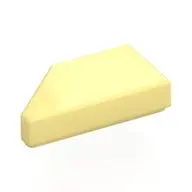 TILE 1X2, DEG. 45, CUT, RIGHT