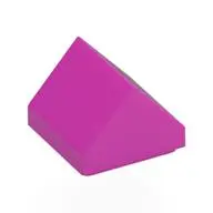 ROOF TILE 1X1, DEG. 45, W/O KNOBS