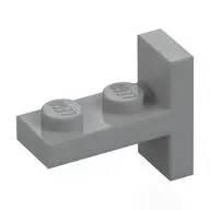 PLATE 2X1, W/ VERT. TUBE