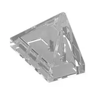 END RIDGED TILE 1X2/45°