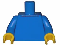 Blue Torso Plain / Blue Arms / Yellow Hands