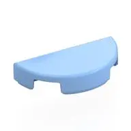 TILE 1X2, W/ 1/2 CIRCLE