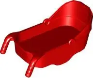 Duplo Stroller / Baby Carriage / Pram with Curved Cover Top Section