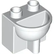 White Duplo, Furniture Bathroom Sink